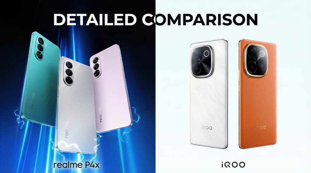 iQOO Z9 Pro vs Realme P4X
